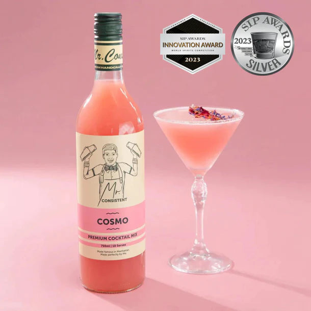 Cosmo Cocktail Mix | 10 Serves | Mr Consistent - iKegger | Mini Keg & Beer Growler System
