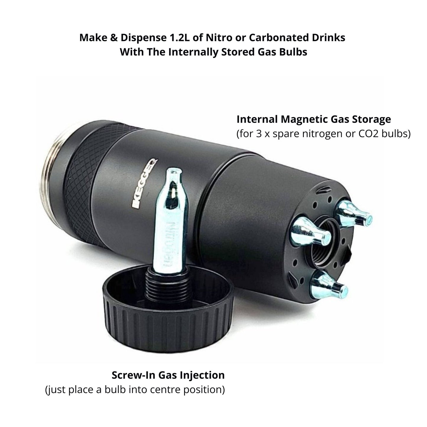 The N2Go | Instant Nitro Coffee & Cocktail Maker